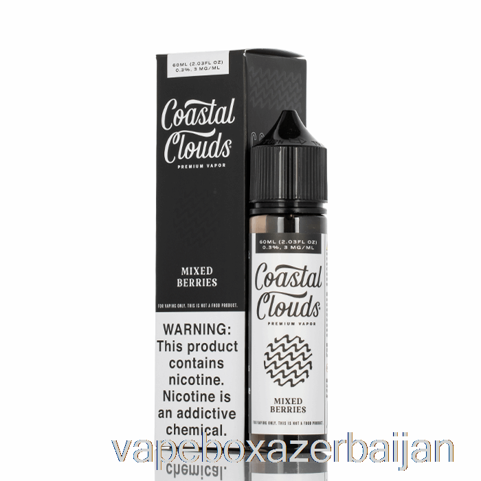 E-Juice Vape Mixed Berries - Coastal Clouds Co. - 60mL 3mg